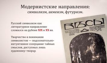 Russische poëzie uit het begin van de 20e eeuw