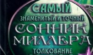 Значення снів у соннику міллера Гороскоп міллера тлумачення снів