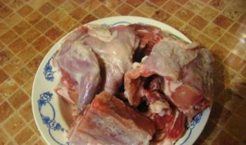 Secrets of successful preparation of rabbit meat